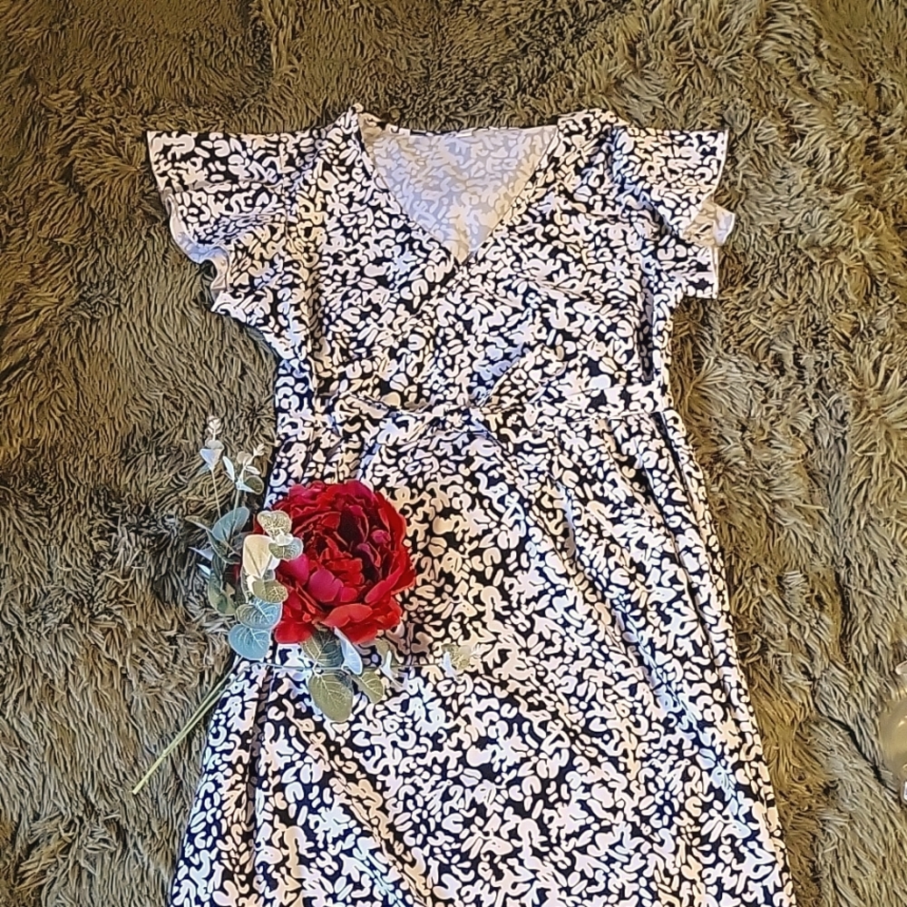 Cheeta print dress